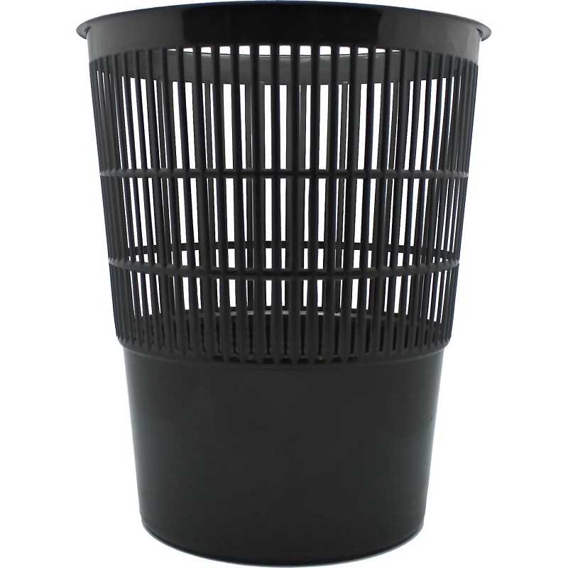 Корзина д/бумаг 14л. сет. NoName чер./12