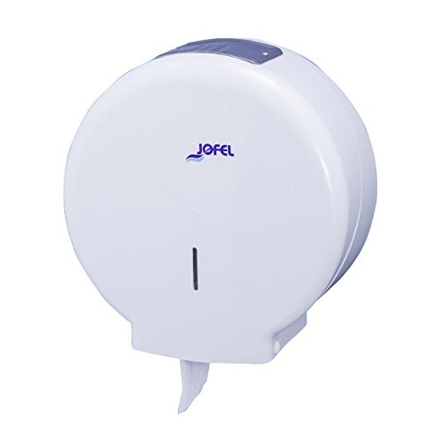 Диспенсер для туалетной бумаги Jofel Azur, 1рул.300м,втул. 45мм, ABS-пластик, белый Диспенсер для туалетной бумаги Jofel Azur, 1рул.300м,втул. 45мм, ABS-пластик, белый