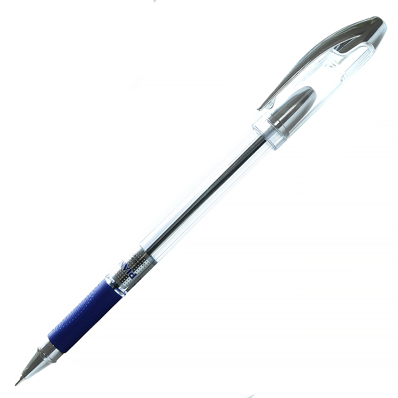 Ручка шариковая  PIANO 0,5мм, резиновый держатель,  синяя — Абсолют