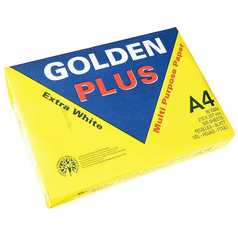 Бумага "Golden Plus" А4, класс A (1 пачка) — Абсолют