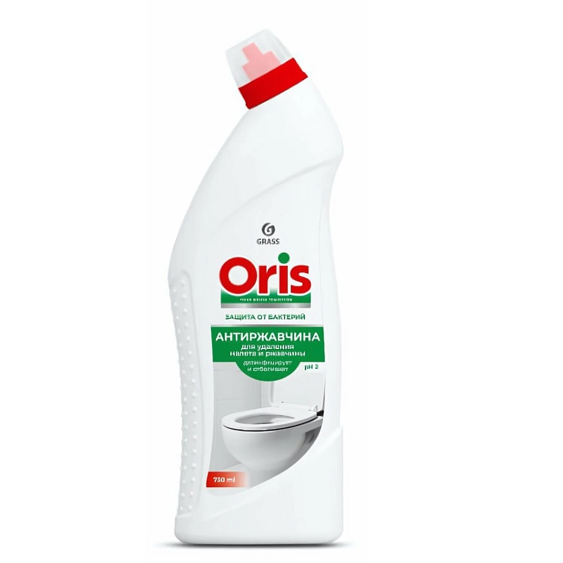 Средство д/чистки сантехники Grass "ORIS" 750мл Антиржавчина/12