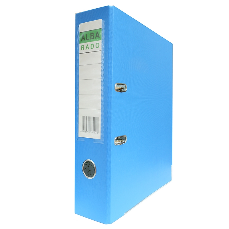 Регистратор 70 мм. ALBA RADO PVC/PVC, голубой/50 Регистратор 70 мм. ALBA RADO PVC/PVC, голубой/50