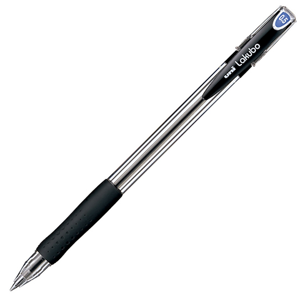 Ручка шариковая "Uni-Ball Lakubo", 0,5 мм, черная — Абсолют