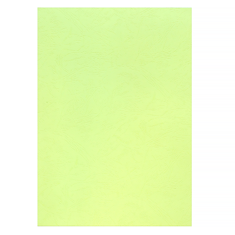 Обложкка для переплёта А4 картон, 230г/м2, "кожа" светло-зеленая — Абсолют