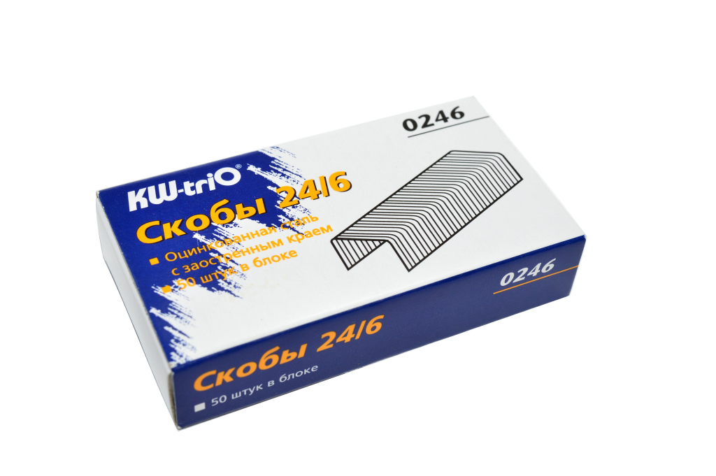 Скобы №24/6  KW-trio /20/400