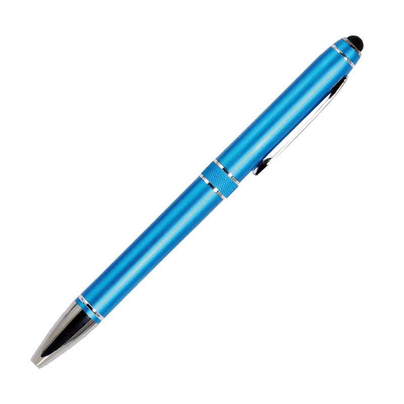 Ручка шариковая  автоматическая со стилусом "Portobello" iP2, синяя — Абсолют
