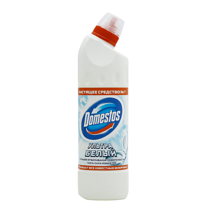 Чистящее средство "Domestos" 1л Ультра белый для унитаза/12