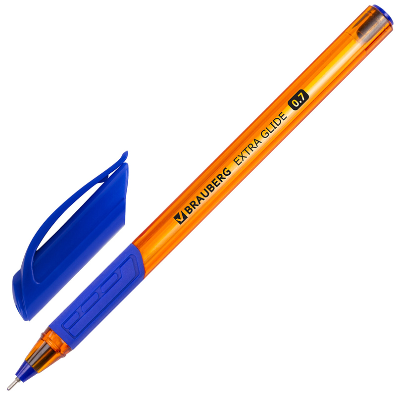 Ручка шариковая "Brauberg Extra Glide GT", 0.7мм., синяя — Абсолют