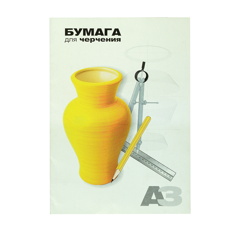 Папка д/черчения А3 10л."ПВС", гориз. рамка/10 Папка д/черчения А3 10л."ПВС", гориз. рамка/10
