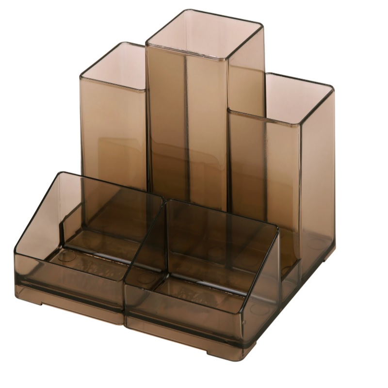 Органайзер (настол.)  пуст. на  5 отдел. Brauberg "Contract", 109×95×101,черн.