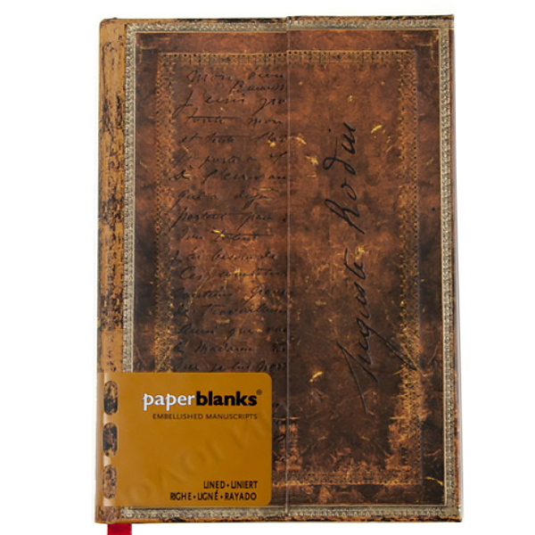 Зап. книжка 180*230мм, 144с. Rodin Letter to Rilke, лин./24