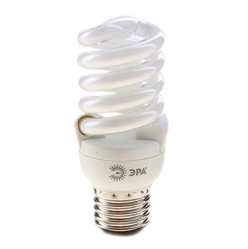 Лампа энергосберегающая ЭРА SP-М-9-827-E27 (мягкий свет) — Абсолют
