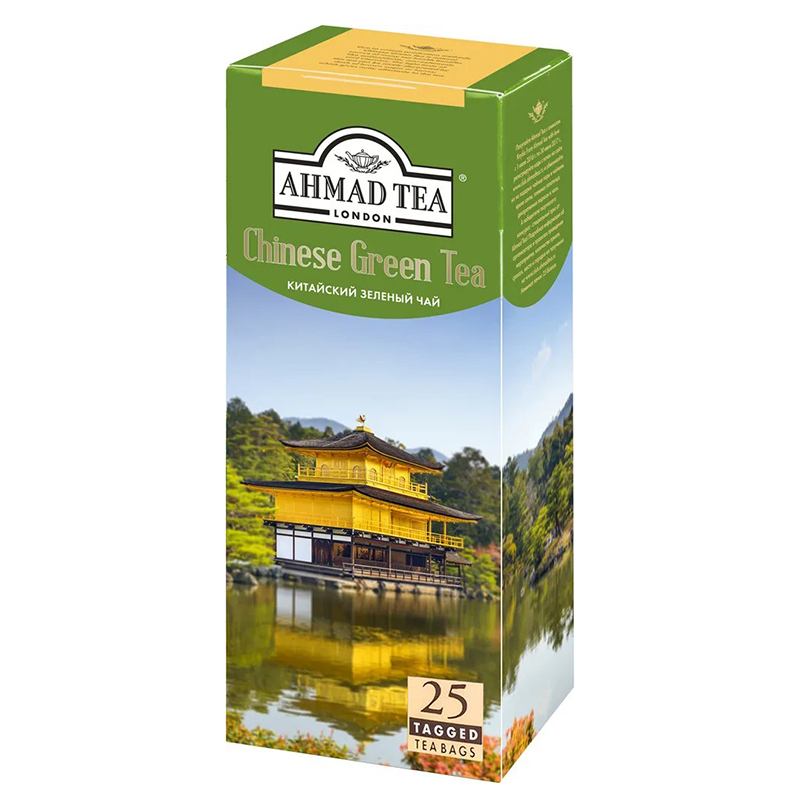 Зеленый чай Ahmad "Китайский" 25 пакетиков — Абсолют