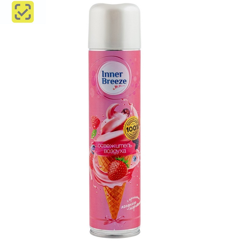 Освежитель воздуха Inner Breeze Ягодное Мороженое, 300мл