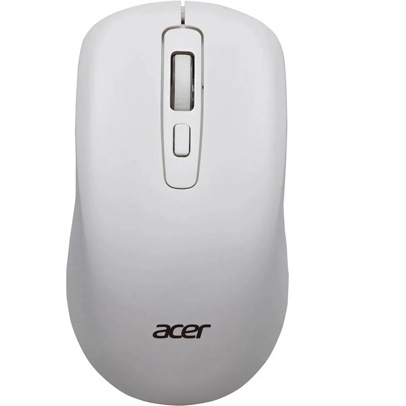 Мышь Acer OMR309 белый, оптическая беспровод. USB 