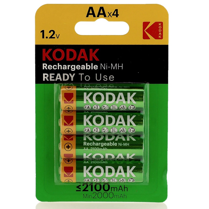 Аккумулятор АА/ Kodak    2100 Ni-MH,блистер 4 шт./