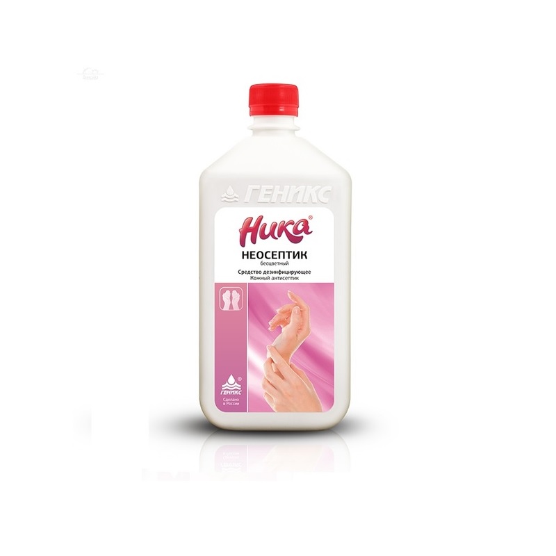 Антисептическое средство "Ника-неосептик", 1л + дозатор в комплекте (М)