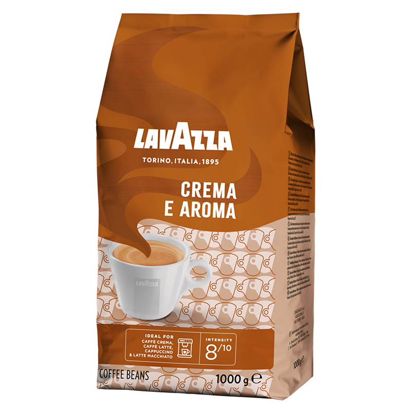 Зерновой кофе LAVAZZA "Crema E Aroma" 1кг. — Абсолют