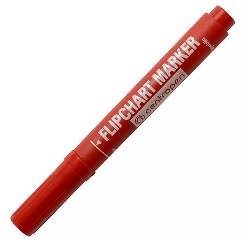 Маркер для флипчарта CentropenFlipchart 8550, красн.
