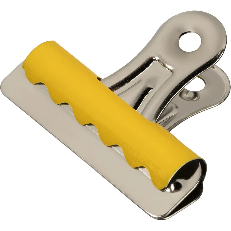 Зажим "Бульдог" 57 мм, на 60л. цветн./10