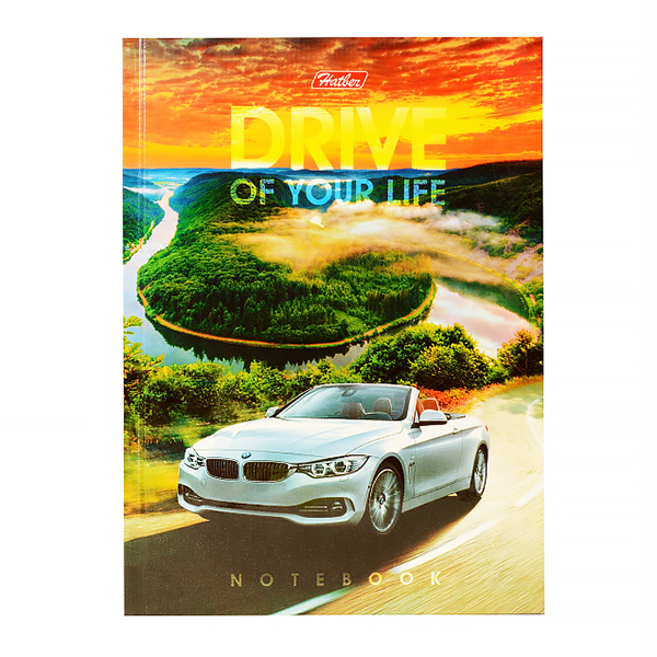 Бизнес-блокнот  А6 096л. тв.пер."AutoStyle", нелин блок 3цв.