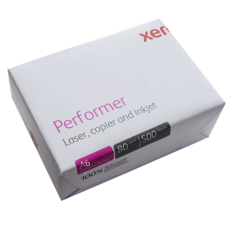 Бумага А6 80гр. Xerox Performer "класс С" (1 пач. А6) Бумага А6 80гр. Xerox Performer "класс С" (1 пач. А6)