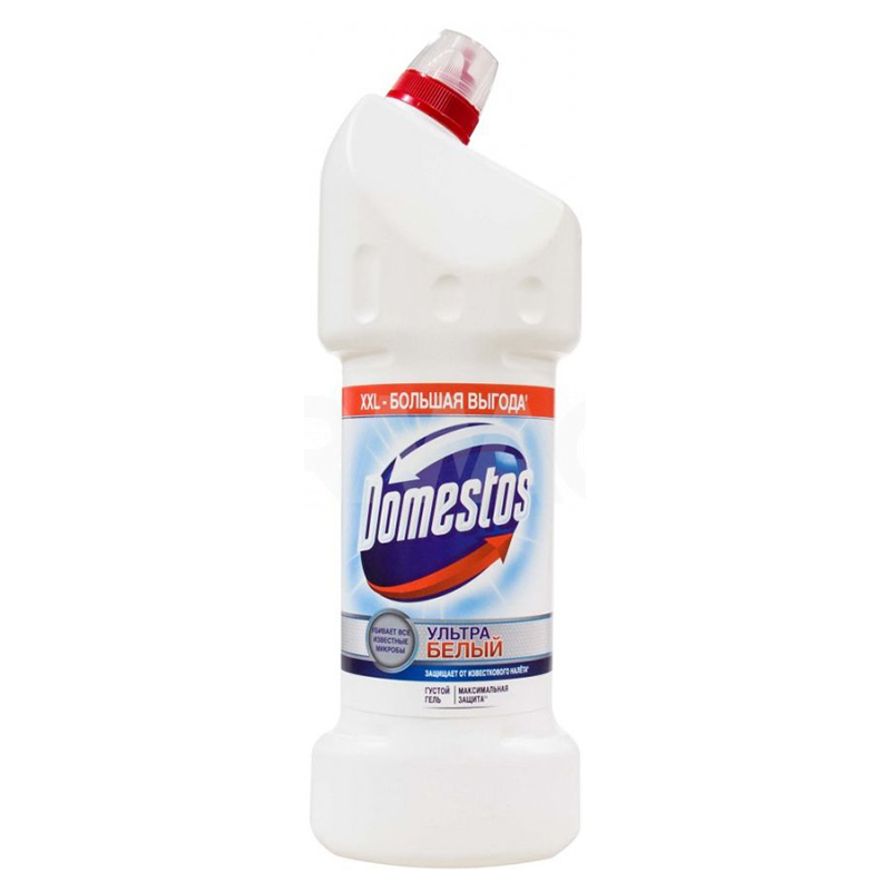 Чистящее средство "Domestos" 1,5л Ультра белый для унитаза/6