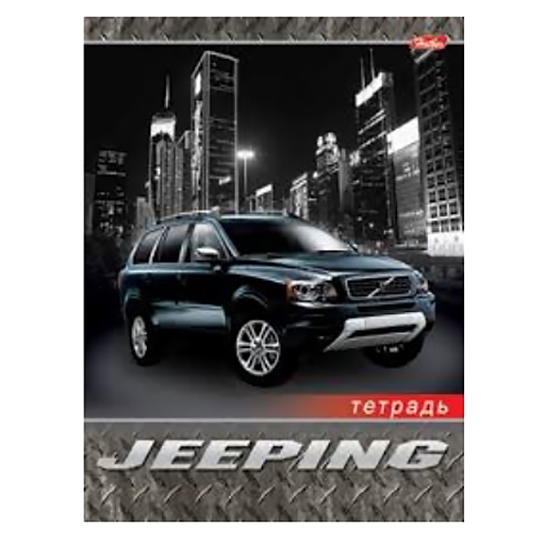 Тетрадь  А5  96л. лин. скоба, лак "Хатбер"JEPPING"