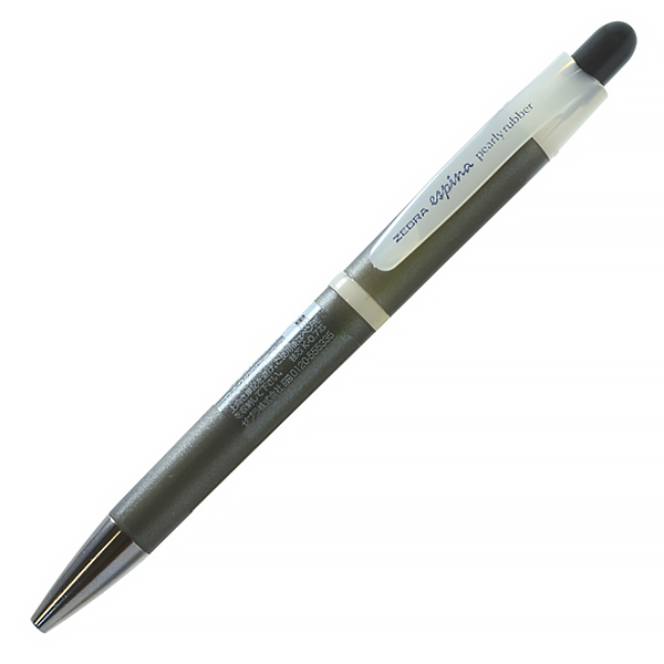 *Ручка ш. авт. черн. 0,7мм Zebra Espina pearly rubber