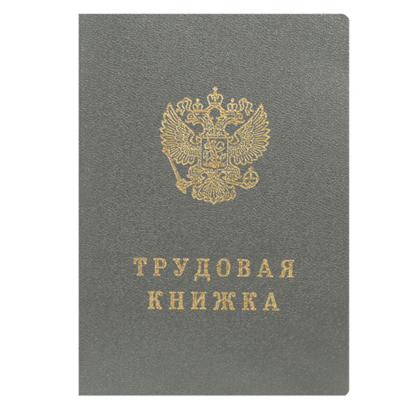 Бланк "Трудовая книжка", тверд.обл., МПФ Гознака 2003. В.