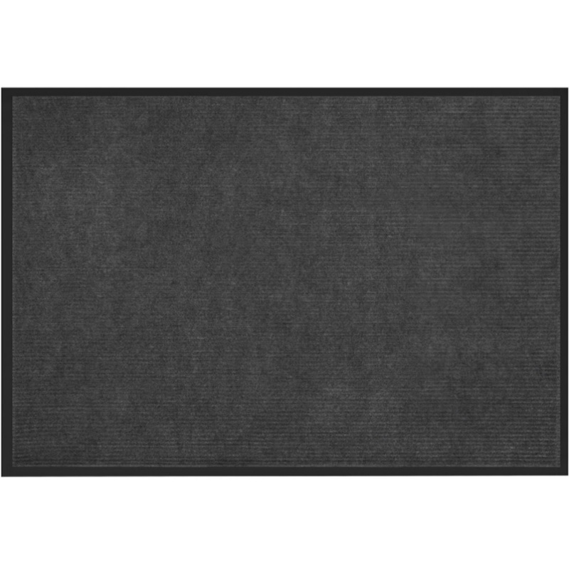 Коврик придверный "Любаша" влаго-грязезащитный, 80×120 см, 430 г/м2, серый