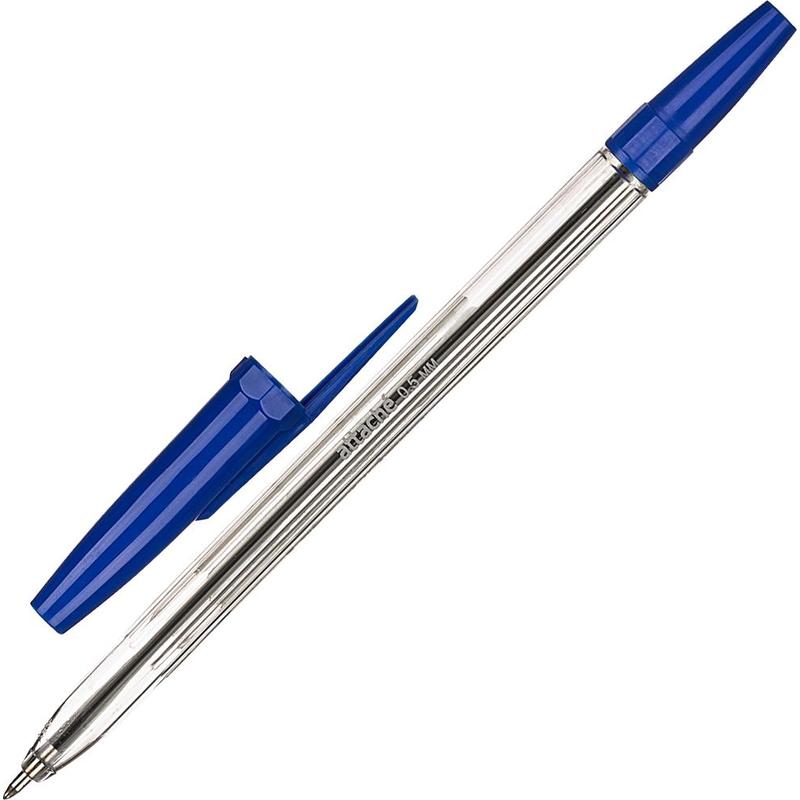 Ручка шариковая "Attache Economy Elementary" 0.5мм., синяя — Абсолют