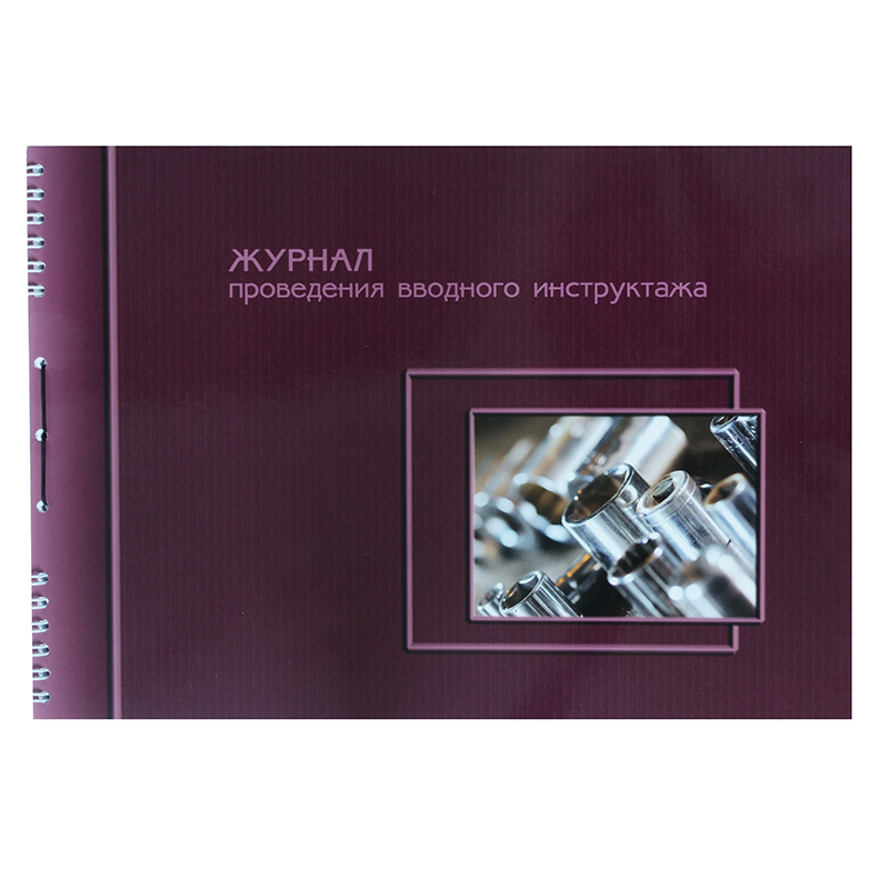 Журнал учета проведен. вводного инстукт.,б/б  50л, гориз.