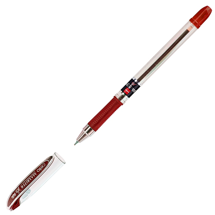 Ручка шариковая "Cello Maxriter XS" 0,7мм., красная — Абсолют