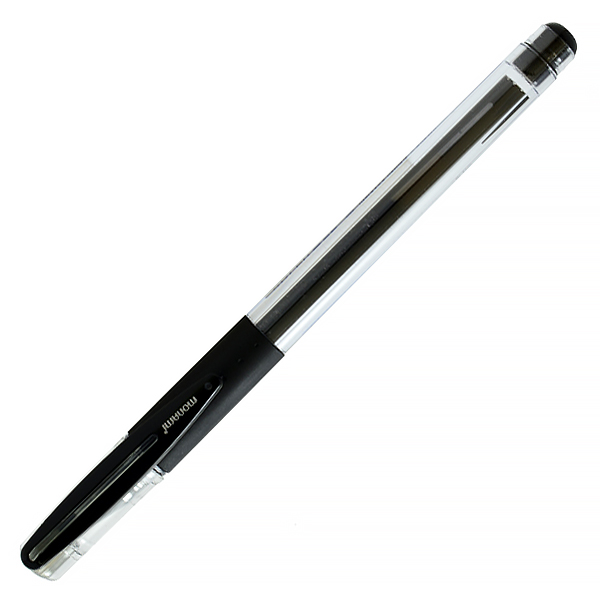 Ручка гелевая "Monami Supergel Q",  0.4 мм, черная — Абсолют
