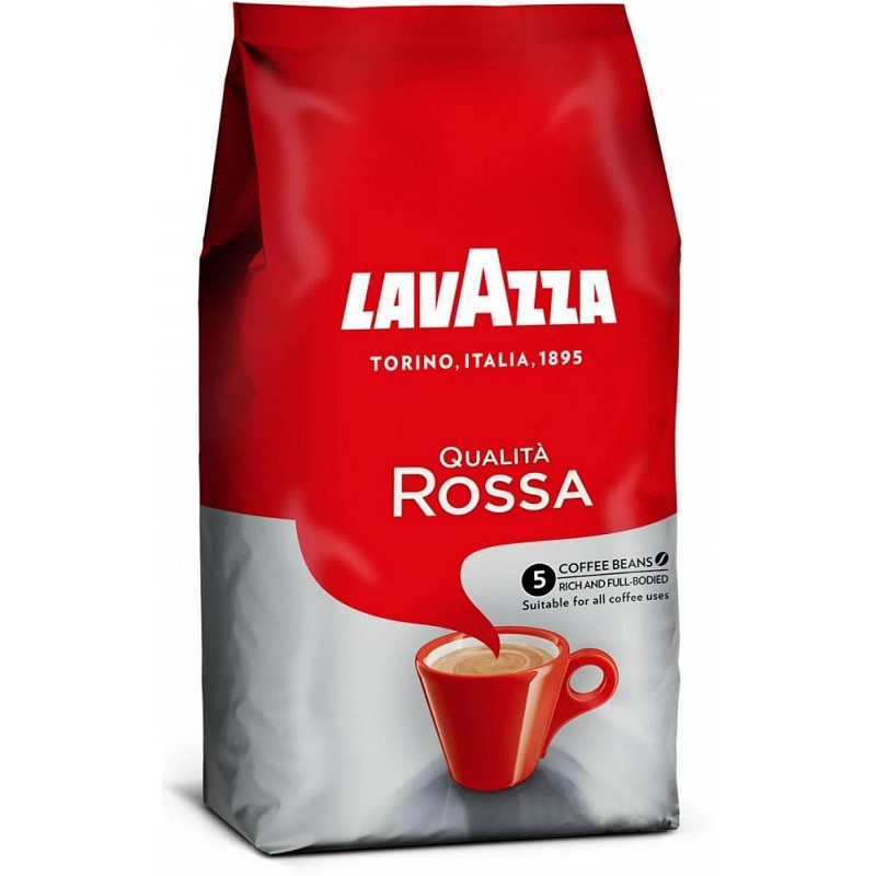 Кофе зерно 1 кг LAVAZZA "Rossa"