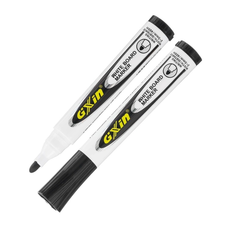 Маркер д/доски Basir, пулевид. пиш. наконечник, 2-3мм, черный/10