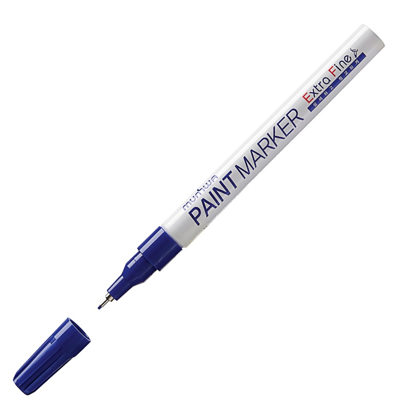 Маркер - краска синий 1,0мм, MunHwa "Extra Fine Paint Marker", нитро-основа