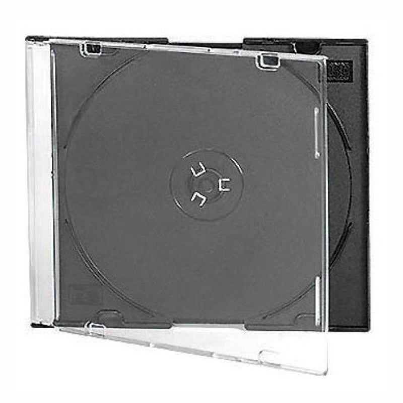 Бокс для CD Slim, пластиковый, прозрачный — Абсолют