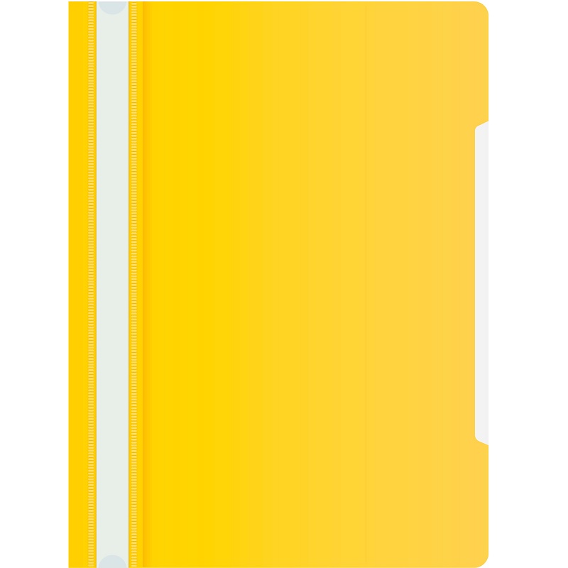 Папка скоросш.пл.тон.желт./20