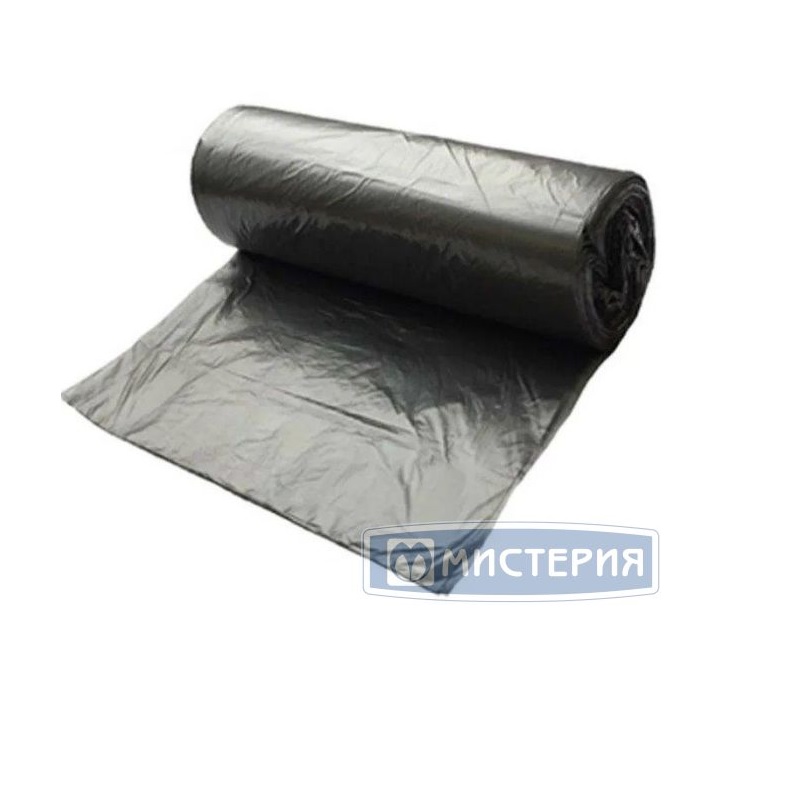 М/Пакеты для мусора  30л ПНД (30шт), 50х60см, рулон, черные