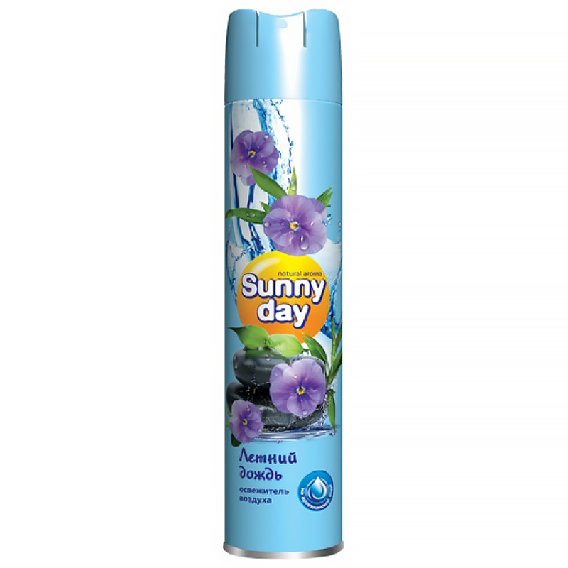 Освежитель воздуха Sunny Day Летний дождь 300 куб см/12