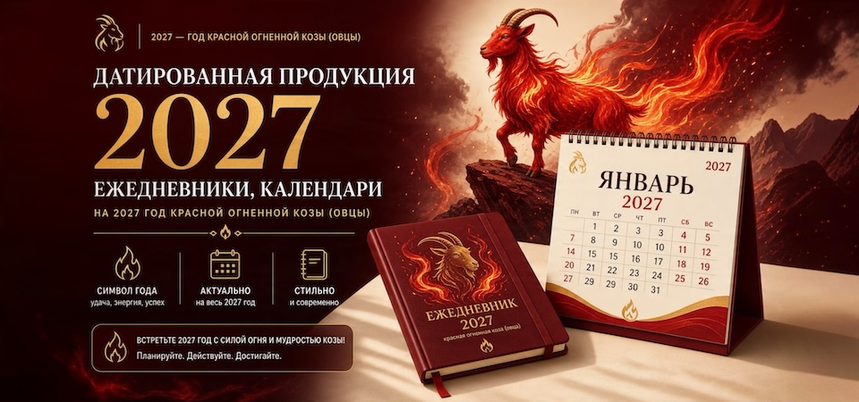 Ежедневники 2027
