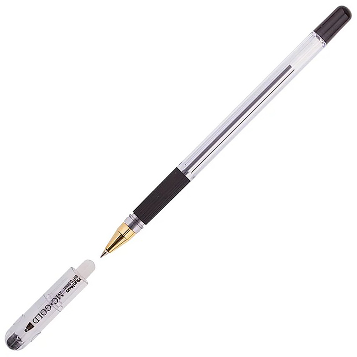 Ручка шариковая "MC GOLD",  0,5 мм, черная — Абсолют