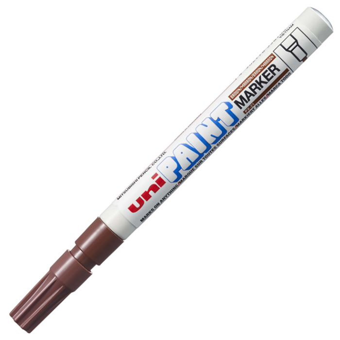Маркер - краска "Uni-Ball PX-21", коричневый — Абсолют