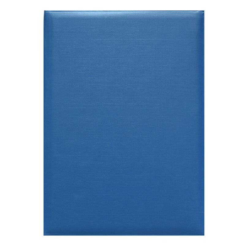 Папка адресная без надписи,  расширение 25мм., синяя — Абсолют