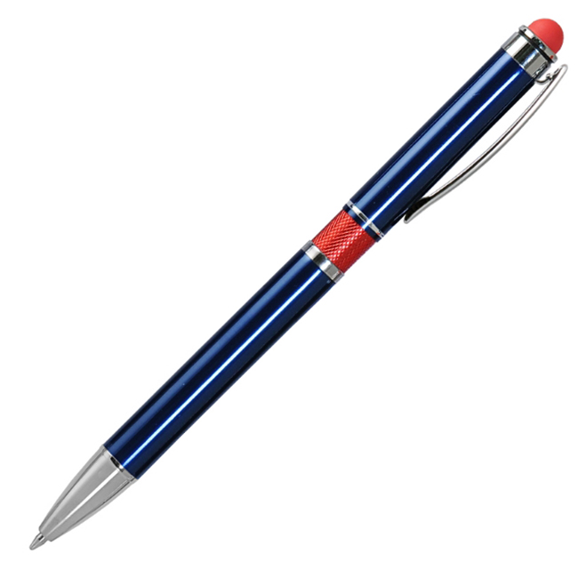 Ручка шариковая "Portobello Aurora", автомат, синяя — Абсолют