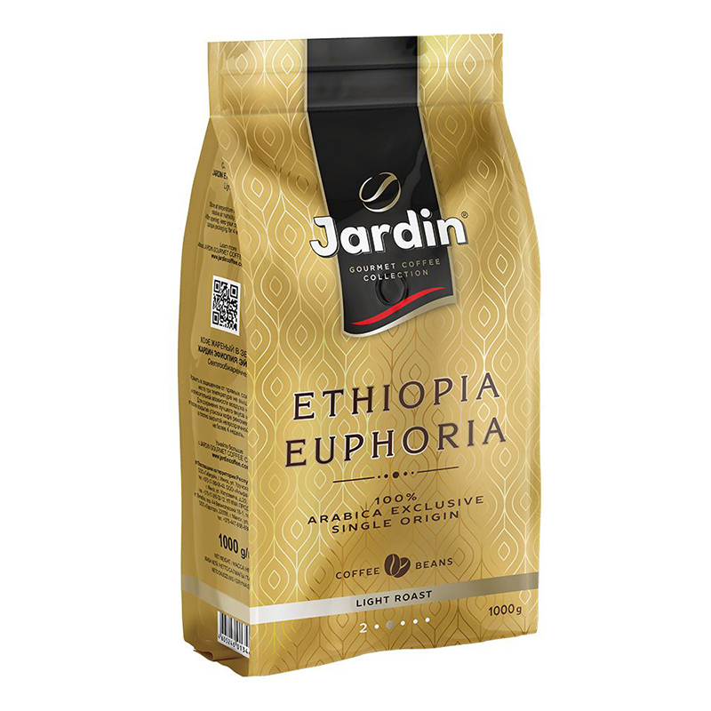 Кофе зерновой "Жардин Эфиопия Эйфория" 1кг. — Абсолют