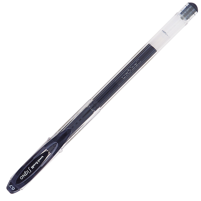 Ручка гелевая "Uni-Ball Signo" 0,7 мм, черная — Абсолют