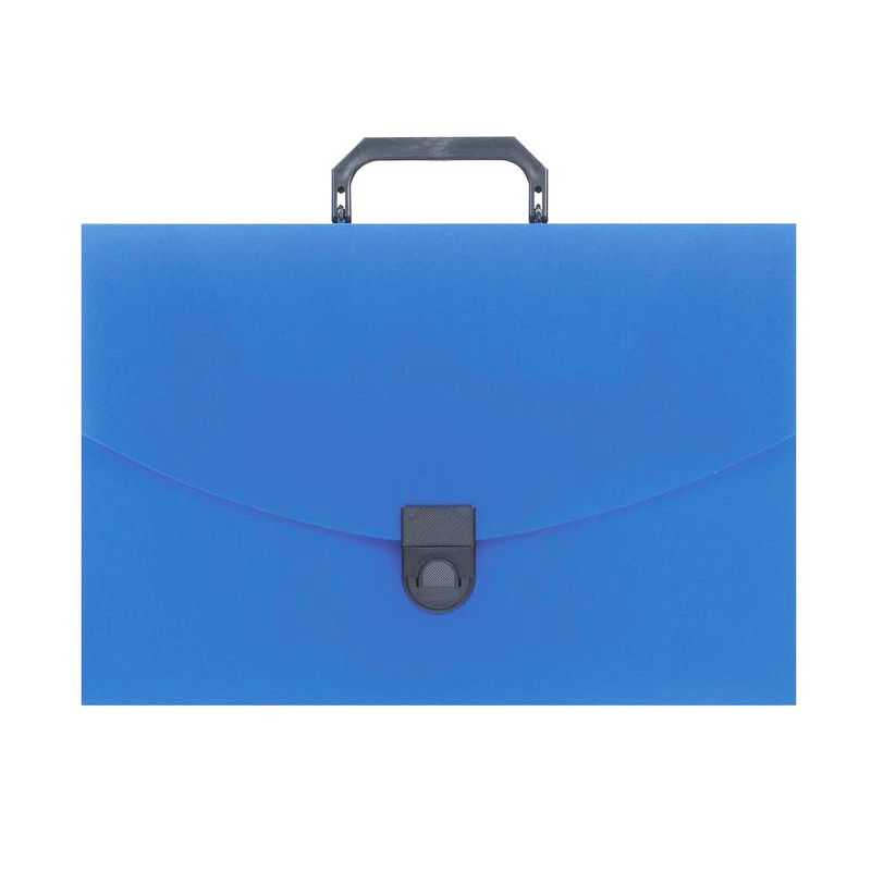 Папка-портфель  1 отд. А4 "Attache", 30мм, син.